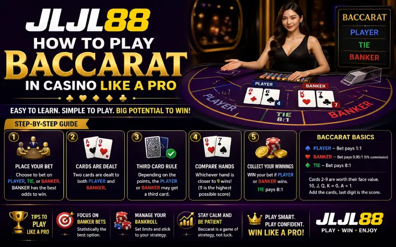 how to play baccarat in casino