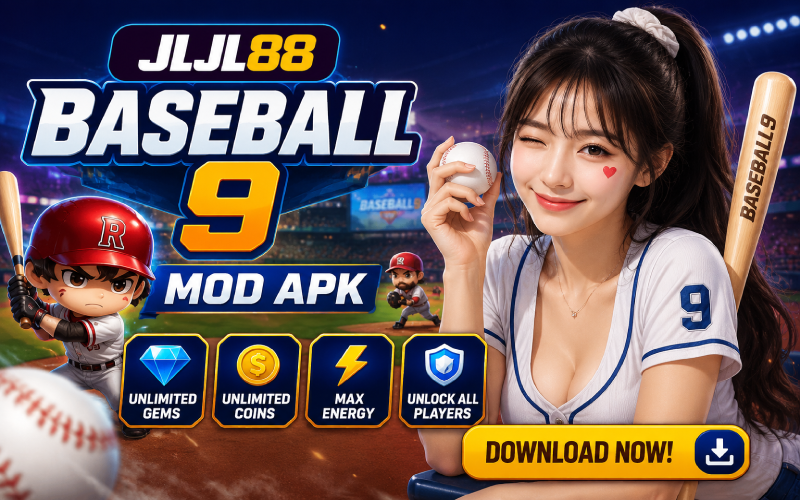 play baseball 9 mod apk