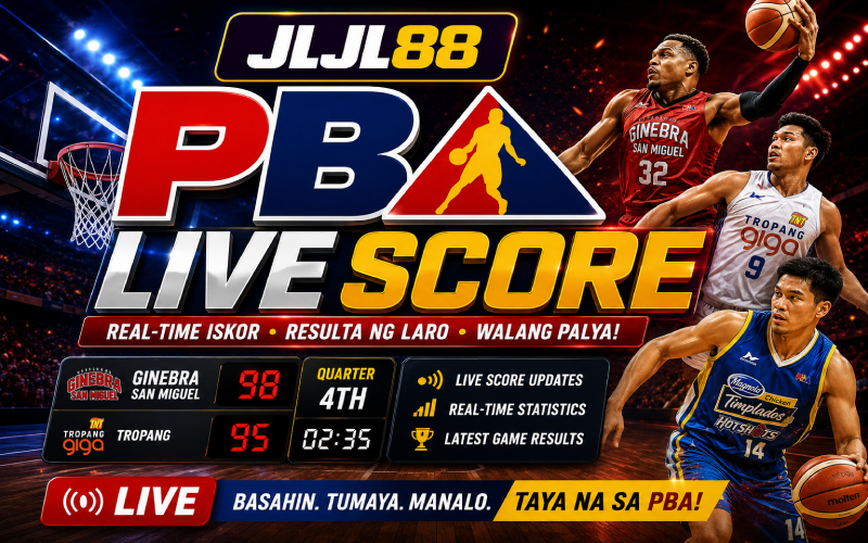 play pba live score
