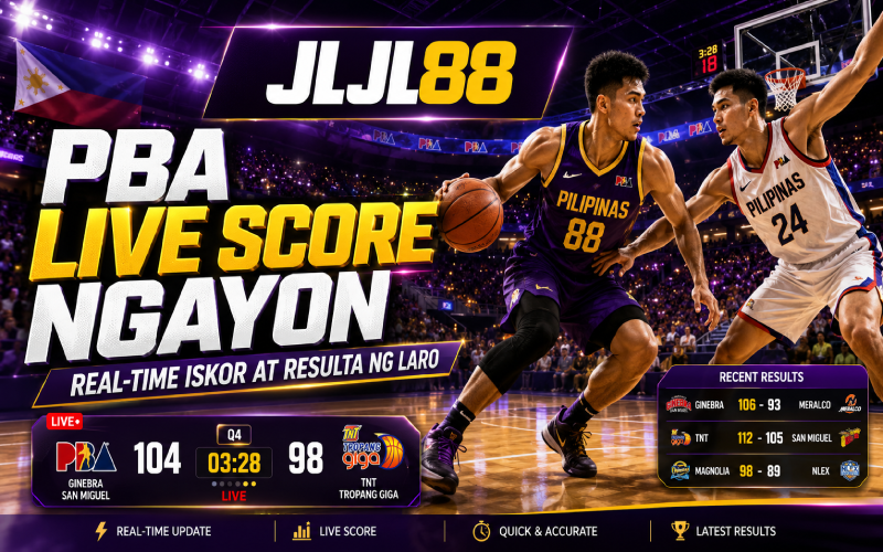 pba live score